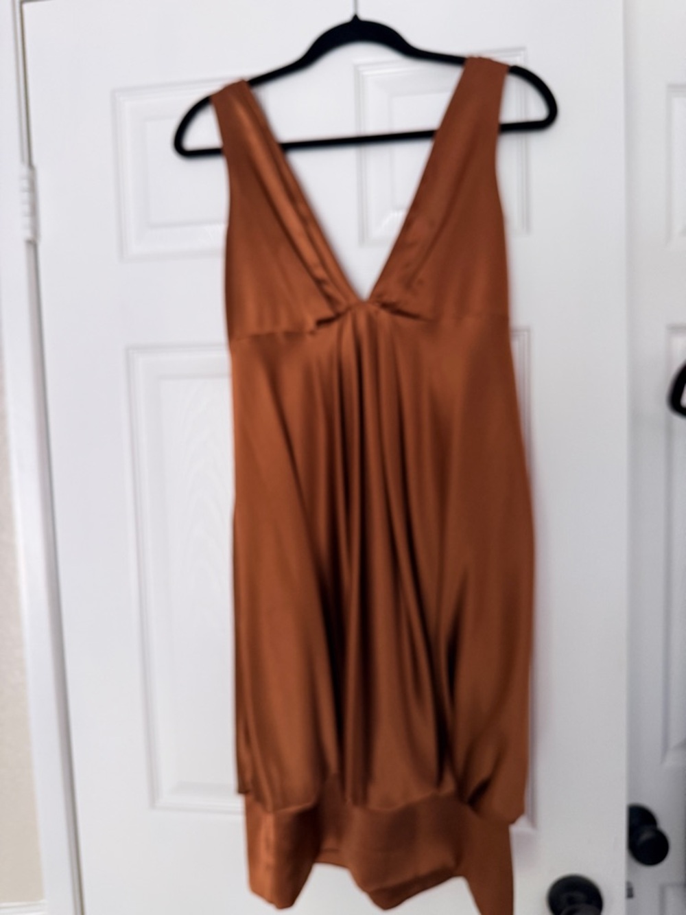 Cocktail Dress V Neck Low Back